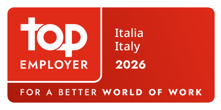 Top Employer Italy 2026. For a better world of work.
