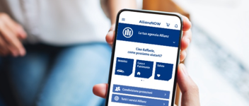 App AllianzNOW per gestire la polizza auto elettrica da smartphone