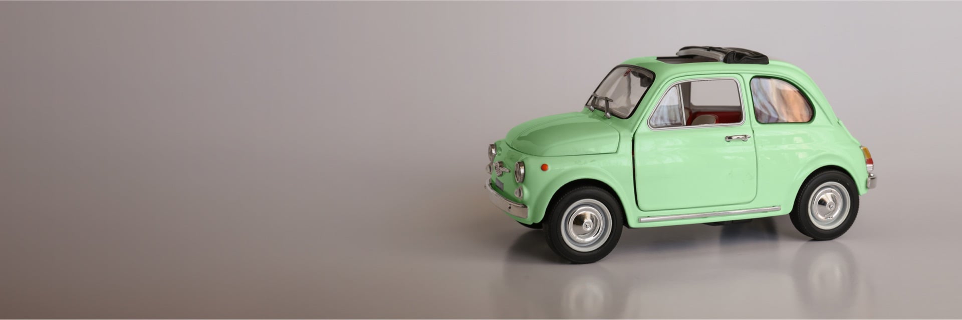 fiat 500 modellino