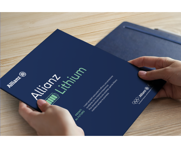 Brochure Allianz Lithium polizza dedicata auto elettriche e ibride plug-in